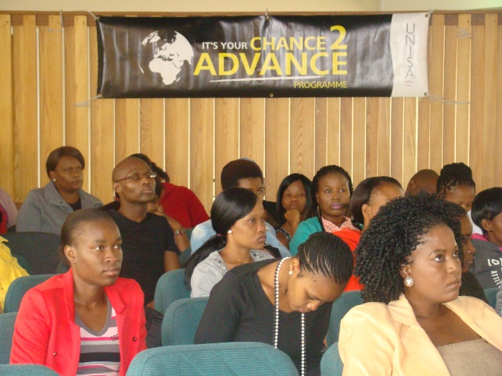 4th year social work students of the Unisa Bright Site Project 